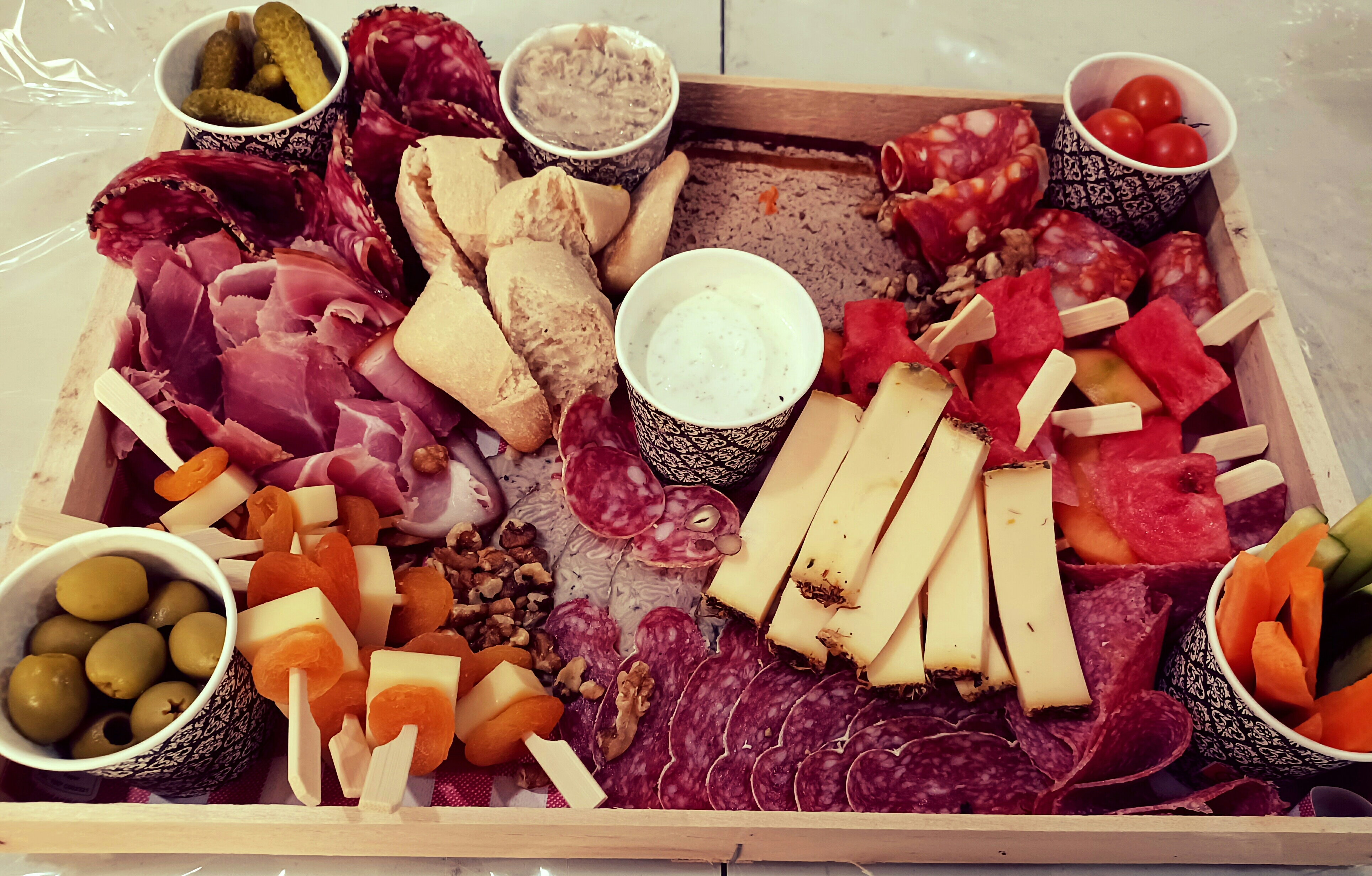 la planche charcuterie 
